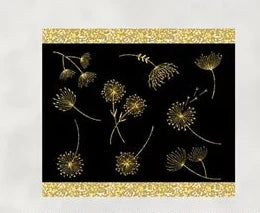 Dandelion Tumbler Stainless Steel 20 oz with straw and lid