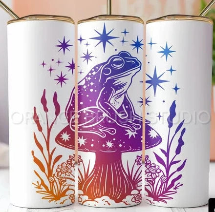 Mushroom Frog Tumbler 20 oz. Stainless Steel