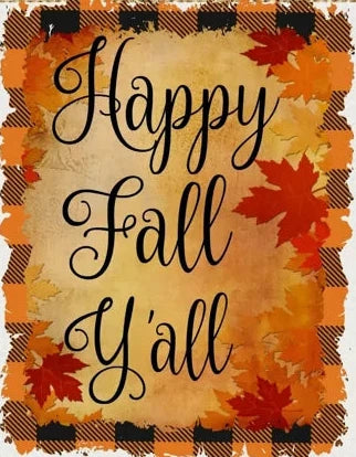 Happy Fall Garden Flag 12 x 18 inch