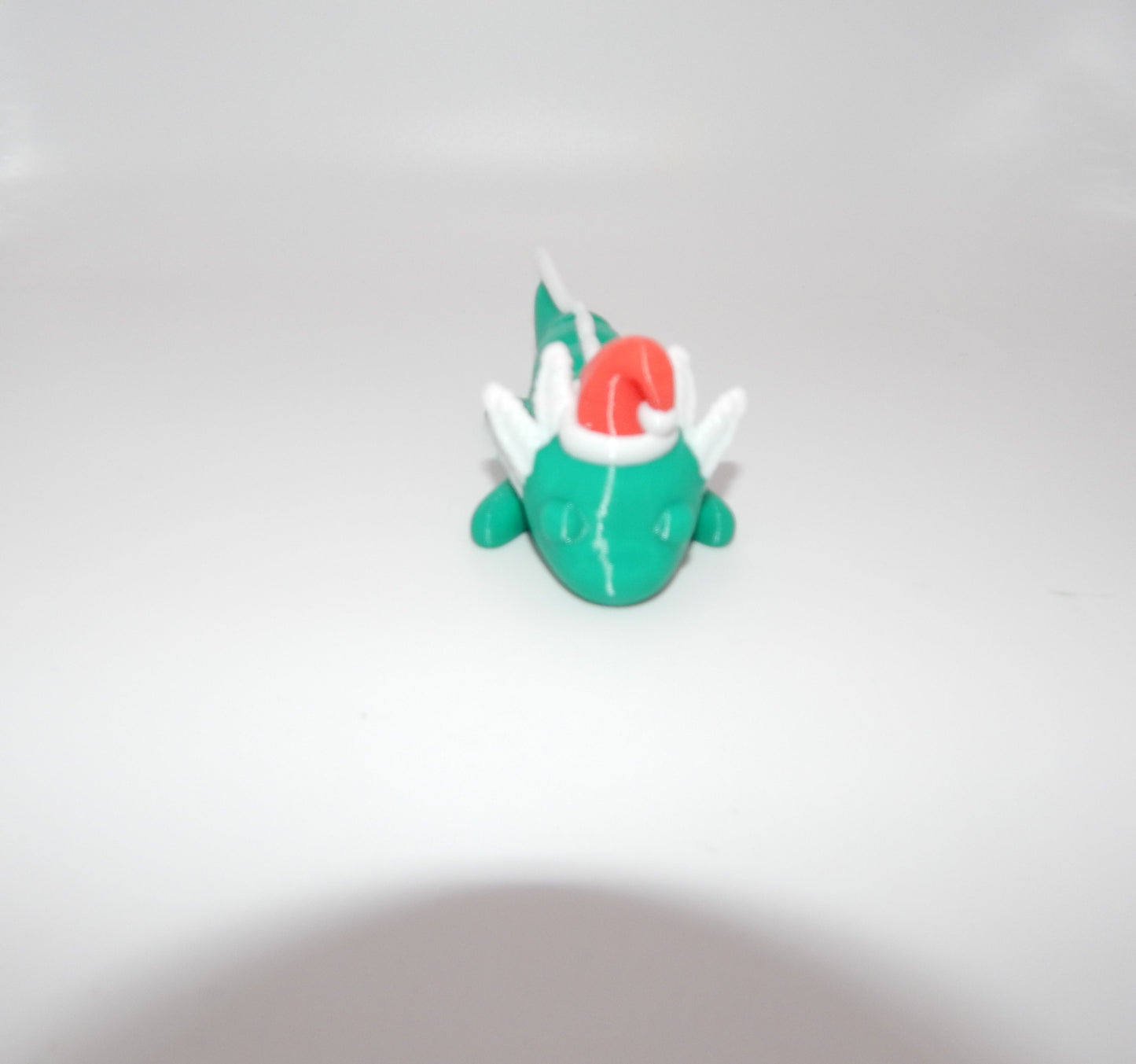 Christmas Axolotl Green 4 inches long