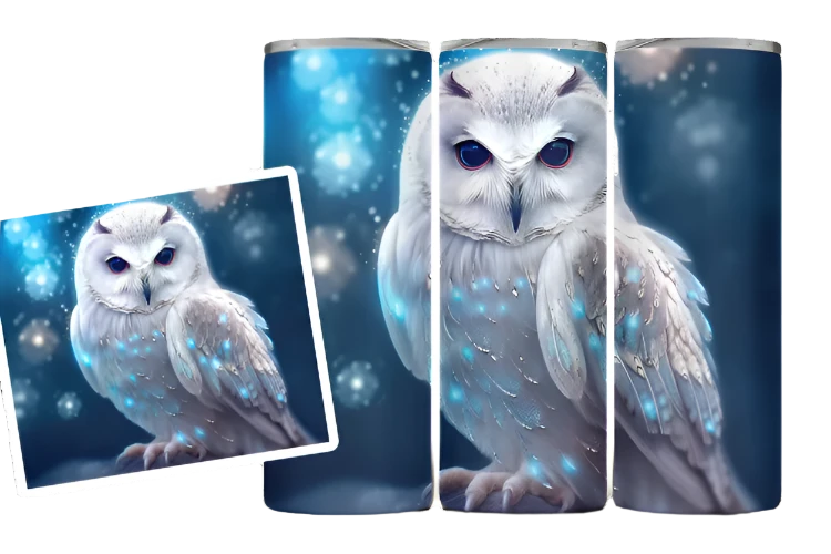 Owl Stainless Steel Tumbler 20 oz.