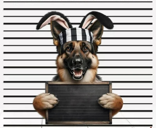 Personalized Jail German Shepard Stainless Steel Tumbler